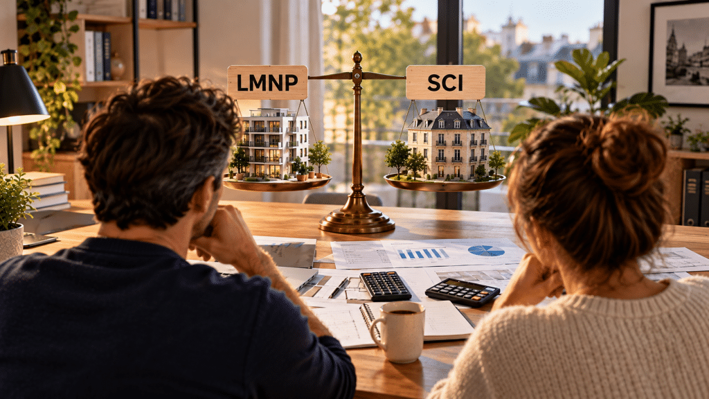Choisir entre LMNP et SCI : la grille de décision en 3 questions